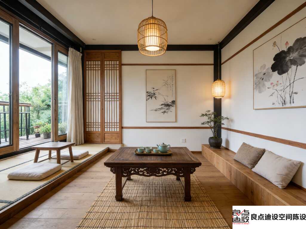 推门就是治愈!这间日式民宿的装修软装设计，让我想原地退休躺平!